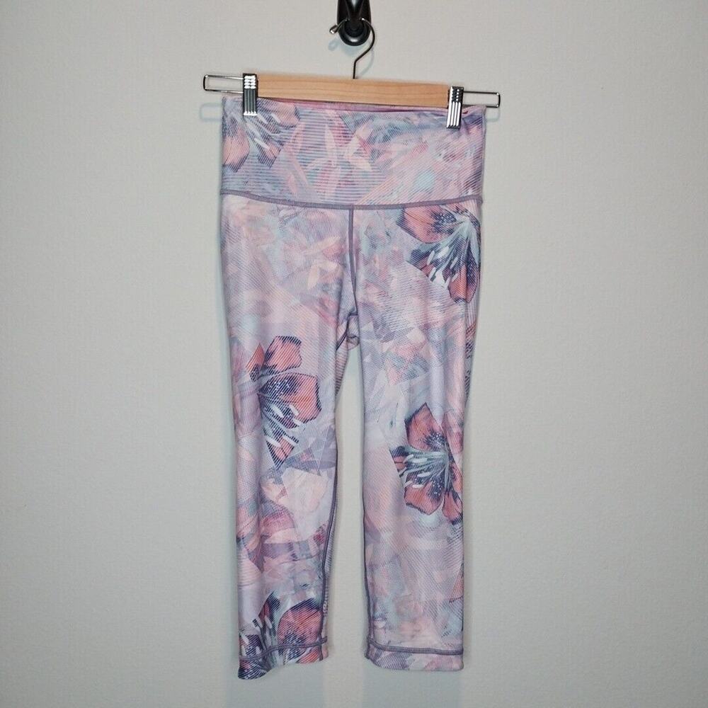 Peloton X With Botanical Leggings Pink Purple Women's Activewear Size‎ Small